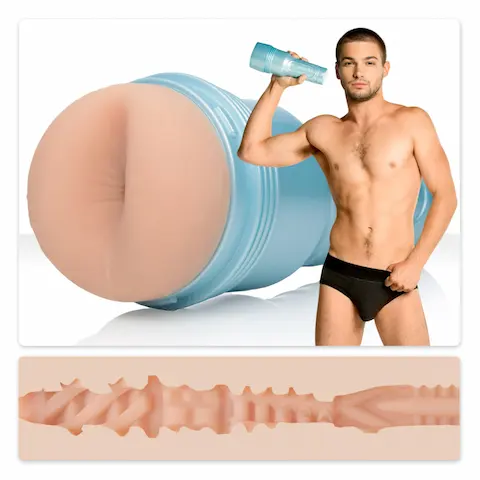Fleshjack Johnny Rapid Man – realistický anální masturbátor – tělová barva