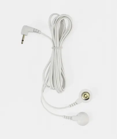 Slave4master E-Stim Cable 2.5 mm / 2x Snap, kabel pro připojení elektrod