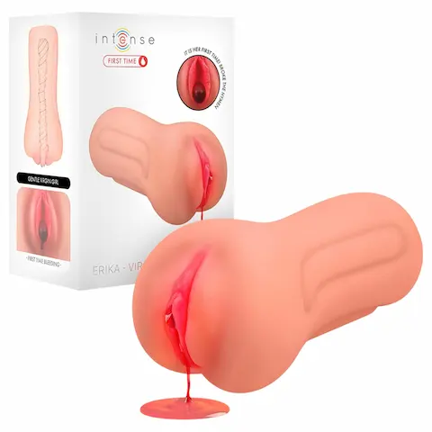 Intense First Time Erica – realistická panenská umělá vagína masturbátor (přírodní)