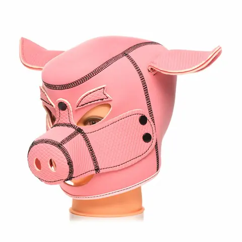 Kiotos Neoprene Pink Pig BDSM Hood