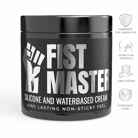 Lube4Lovers Fist Master 500 ml, krémový lubrikant na silikonové a vodní bázi