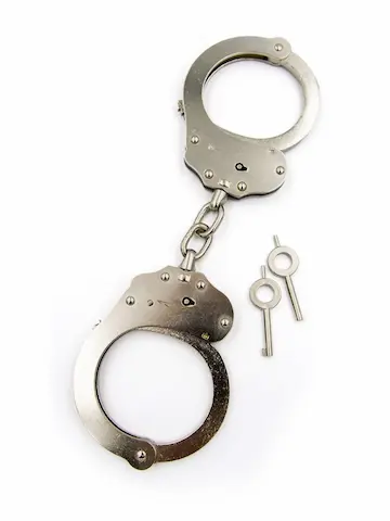 Ocelová pouta na ruce Mister B Double Lock Chain