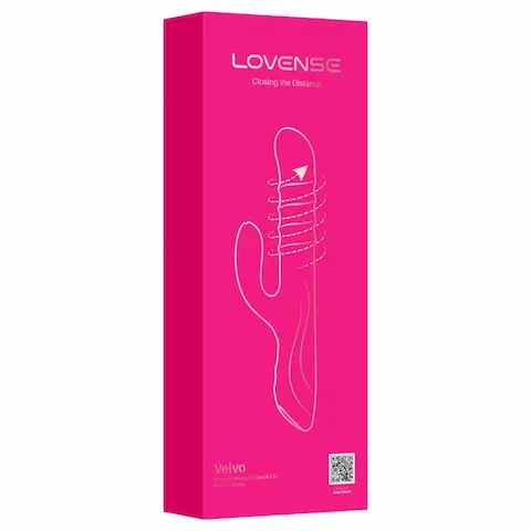 Lovense Velvo – Rotující perlový vibrátor na G‑bod a klitoris