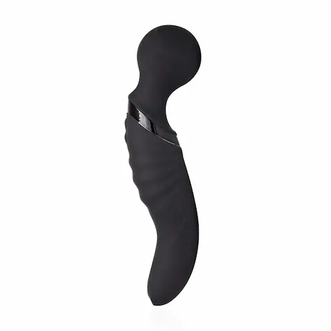 Masážní hlavice FLAGRANTI Luxury Wand 2v1 černá