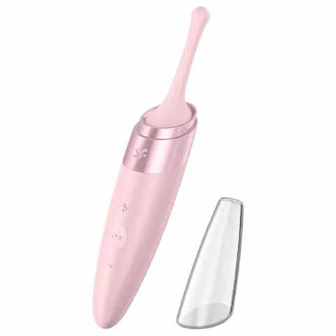 Satisfyer Twirling Delight – vodotěsný vibrátor na klitoris (růžový)