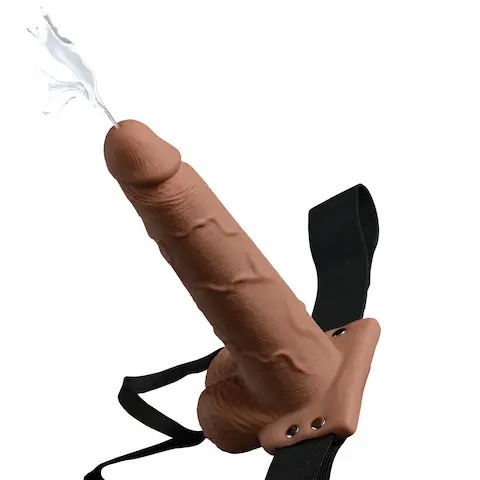 Pipedream Fetish Fantasy Series 7″ Squirting Hollow Strap-On