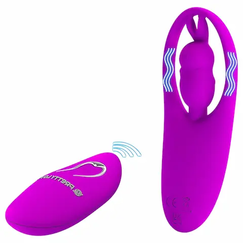 Pretty Love – vibrátor s králičími oušky – stimulátor klitorisu – růžový