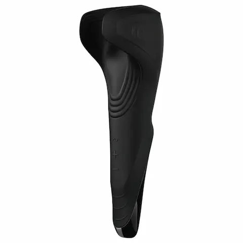 Satisfyer Men Wand – akumulátorový, vodotěsný vibrátor na žalud (černý)