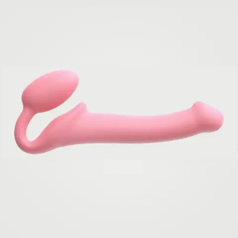 Dildo připínací Strap-on-me Bendable růžové