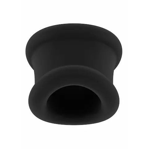 Černý postroj na varlata