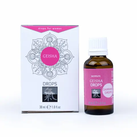 Afrodiziakální kapky – Shiatsu Geisha Drops