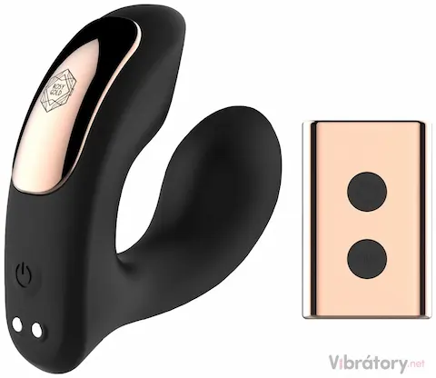 Vibrátor do kalhotek Rosy Gold