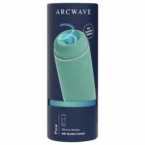 Arcwave Pow – manuální sací masturbátor (zelený)