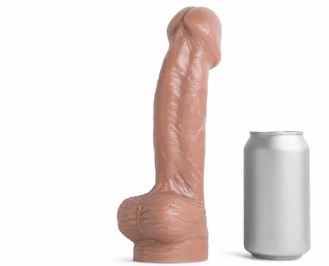 Mr. Hankey’s Toys Big Pop Small/Med, prémiové silikonové dildo s Vac-U-Lock 24 x 5–5,6 cm
