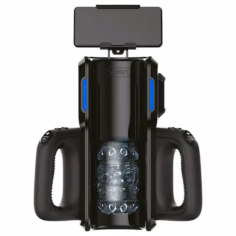 Leten SM 500 – automatický masturbátor s držákem na telefon – černý