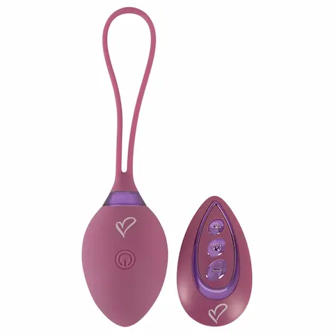 Beau Coeur Rovana – nositelné vibrační vajíčko s rádiovým ovládáním (fialové)