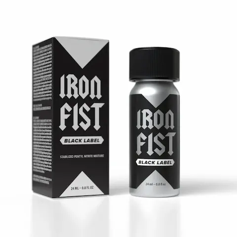 Iron Fist Black Label 24 ml, pentyl nitrite stabilizovaná směs