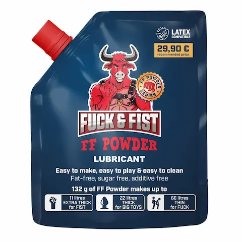 Fuck & Fist FF Powder Lubricant 132 g, instantní lubrikant 11