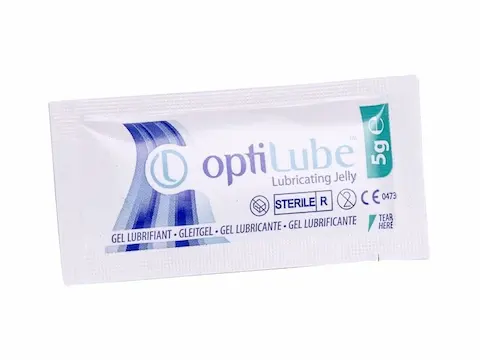 OptiLube 5 g, sterilní lubrikant na vodní bázi