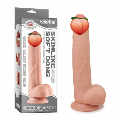 Měkký penis 21,6 cm