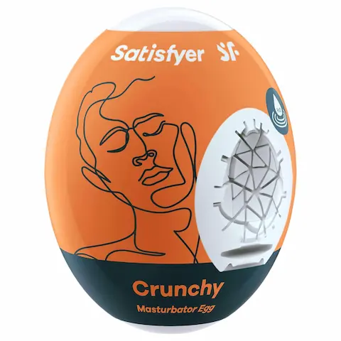 Satisfyer Egg Crunchy – masturbátor vajíčko – 1 kus