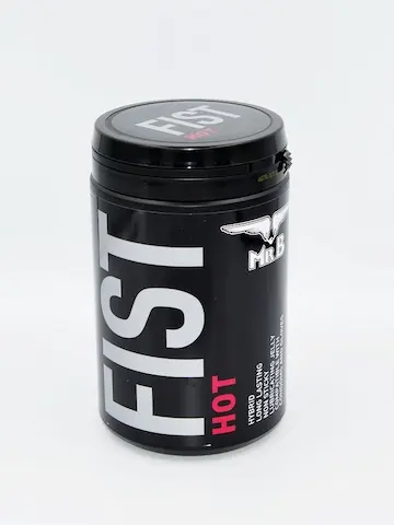 Mister B Fist Hot Lube 1000 ml, hřejivý hybridní lubrikant pro fisting