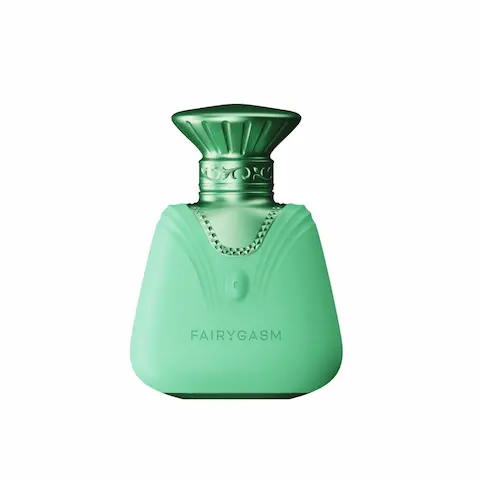 FairyGasm Perfumgasm Bliss Green, stimulátor s pohyblivým jazykem