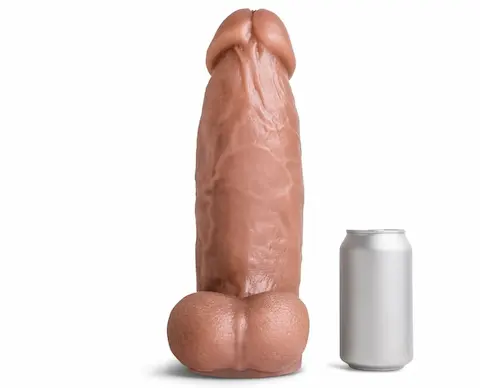 Mr. Hankey’s Toys Nick Capra LG/XL, prémiové silikonové dildo s Vac-U-Lock 31,8 x 7,3–9 cm