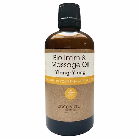 Coconutoil – bio intimní a masážní olej ylang-ylang 80 ml