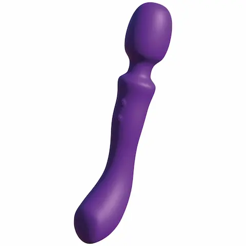 She.E.O Dual-Sided Massaging Vibrating Wand, vibrátor a vibrační masážní hlavice 24 x 4,6 cm