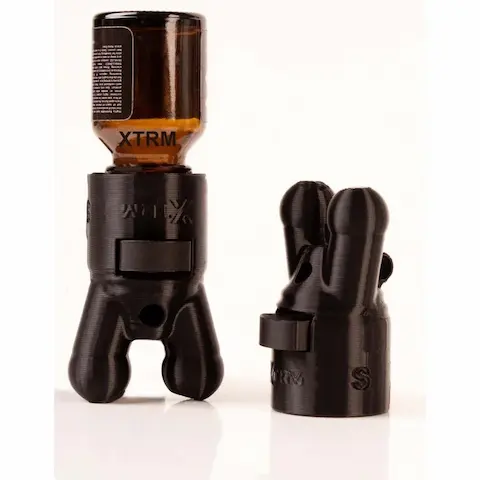 XTRM SNFFR Turbo Small Leak Proof Black, inhalátor zesilující účinky aromat