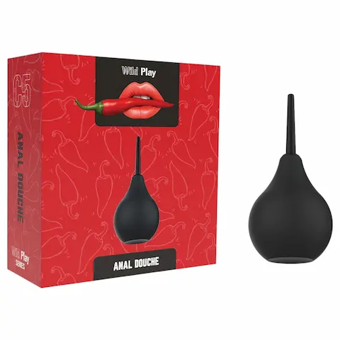 Erospace Wild Play – anální sprcha (černá)