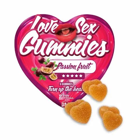 Love Sex Gummies – Passion Fruit 6 ks (doplněk stravy)