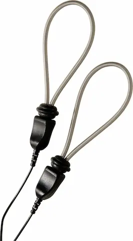 ElectraStim EM2151 ElectraLoops Metallic Adjustable E-Stim Cock Rings, dvě unipolární elektrody na penis