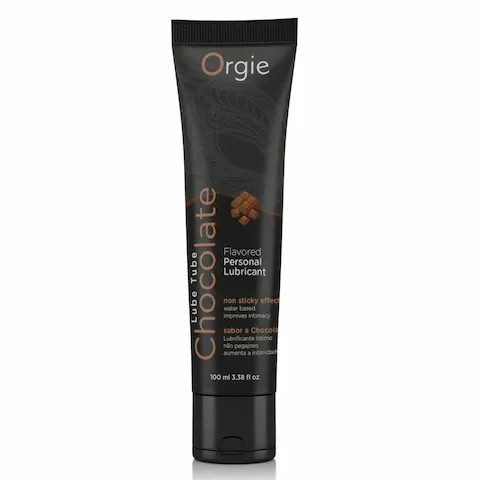 Orgie Lube Tube Chocolate 100 ml, intimní gel na vodní bázi s příchutí čokolády
