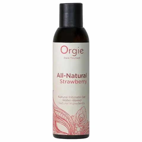 Orgie – lubrikační gel na vodní bázi – jahoda – přírodní – 150 ml