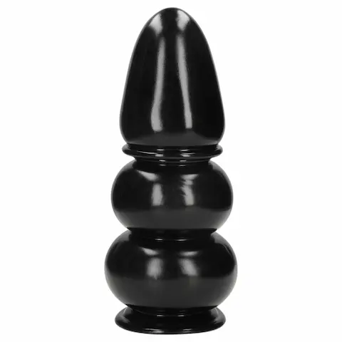 Au! Ultra Collosus – extra velký anální kolík (černý) – 33 cm