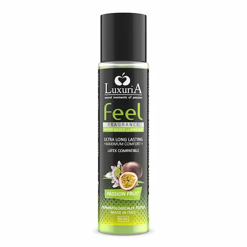 Luxuria Feel Passion Fruit 60 ml, lubrikant na vodní bázi s vůní mučenky