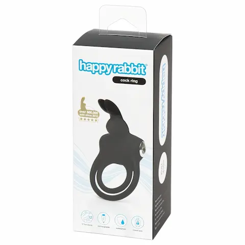Happyrabbit – vibrační erekční kroužek na penis a varlata
