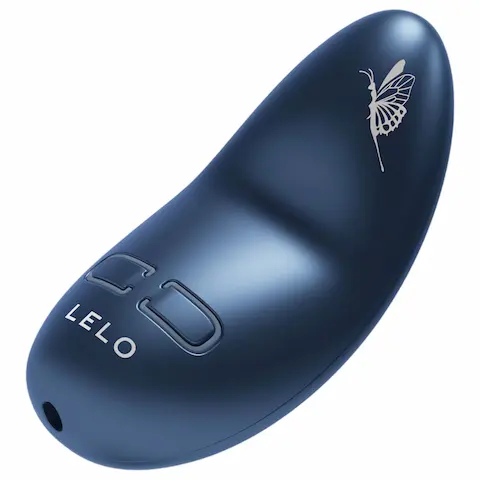LELO – vibrační stimulátor klitorisu – dobíjecí, vodotěsný – modrý