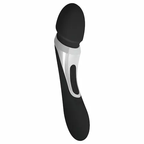 Sway No.1 Wand – akumulátorový vibrátor a masážní hlavice 2v1 – černý