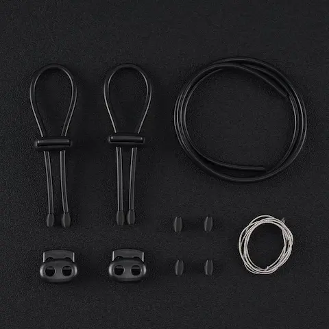 Dungeon Lab Conductive Rubber Rings CR-001-KIT 4 mm, sada na výrobu stahovacích smyček pro elektrosex