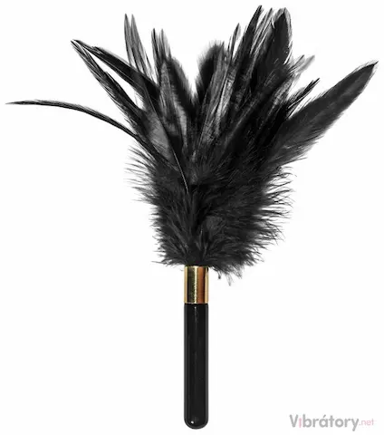 Šimrátko Burlesque Plume Black