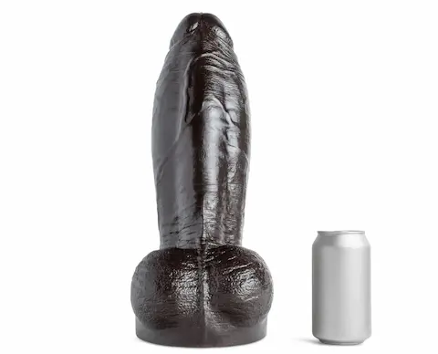 Mr. Hankey’s Toys Atlas XXXL, prémiové silikonové dildo s Vac-U-Lock 36,5 x 9,4–11,6 cm