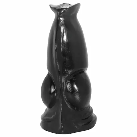 AnimHole Wolf – realistické dildo ve tvaru vlčího penisu – 21 cm – černé