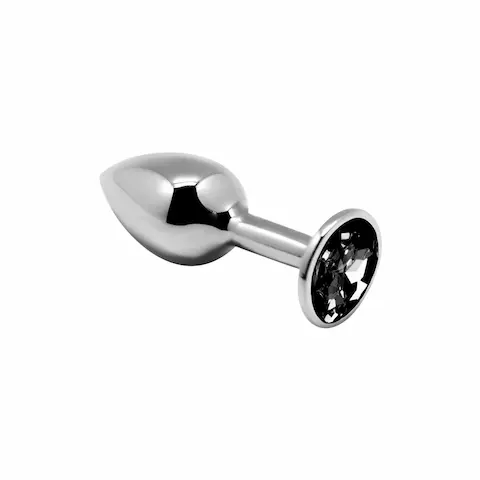 Alive Mini Metal Butt Plug Anal Pleasure Black