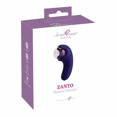 Beau Coeur Zanto – vibrátor s plazmovou technologií – modrý
