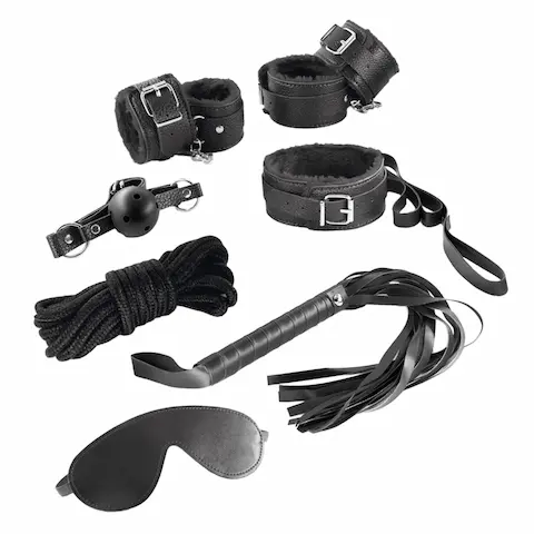 Crushious BDSM set 8 ks – černý
