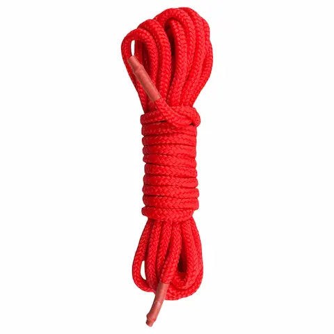 Easytoys Rope – bondážní lano (10 m, červené)
