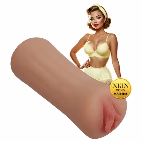 XKIN Party Slut Bettie – realistická umělá vagína masturbátor (přírodní)